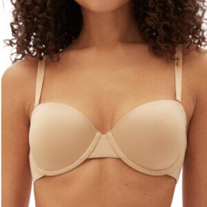 Gap Body Women's Everyday Essentials Multi-Way Bra - Brush Beige 32C